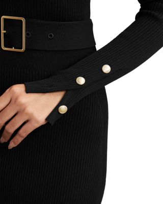 Willow Button Knitted Midi Dress