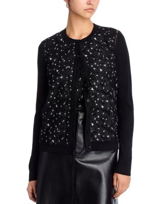 Crewneck Cardigan Sweater