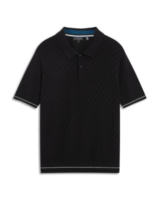 Chapal Chevron Stitch Polo Shirt