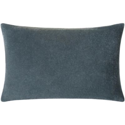 Cotton Velvet Lumbar Pillow