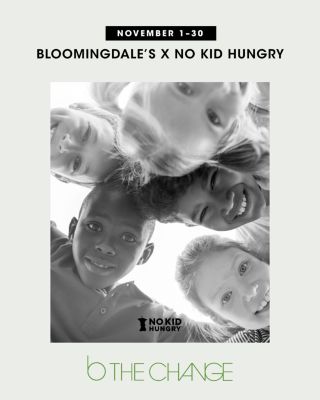 Bloomingdale's - No Kid Hungry Donation