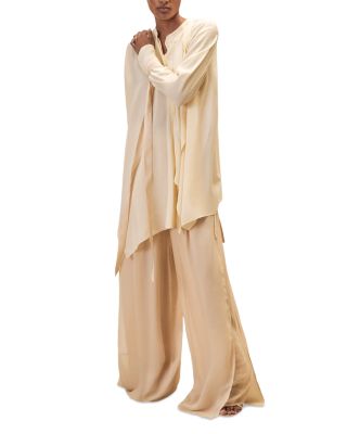 Scarlet Tie Cuff Detail Blouse