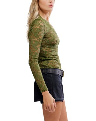All Day Lace Long Sleeve Top