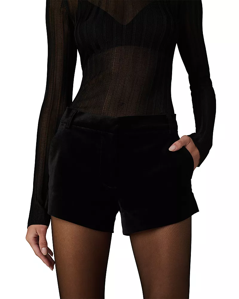 Joe's Jeans The Mini Velvet Trouser Shorts