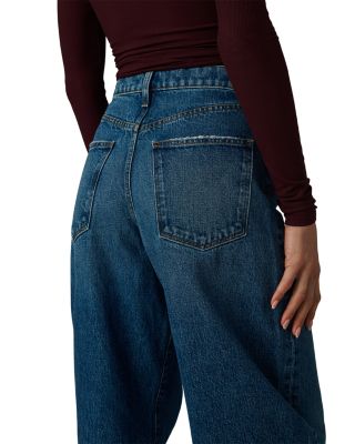 The Billie High Rise Barrel Jeans in Ephemeral