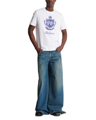 College Emblem Logo Graphic Tee