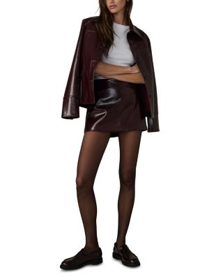 The Daisy Faux Leather Jacket