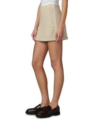 The Lennon Wool Blend Sweater Mini Skirt