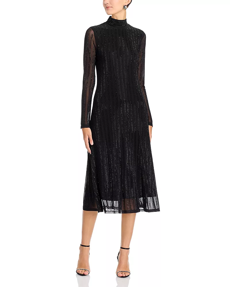 Elie Tahari The Martine Rhinestone Dress