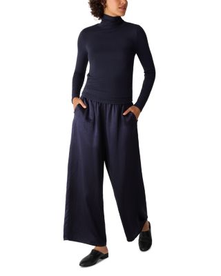 M&eacute;lange Turtleneck Top