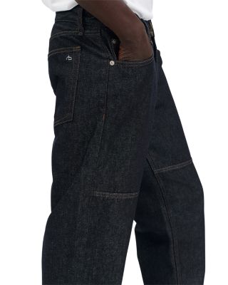 Straight Fit 4 Authentic Rigid Workwear Jeans in Resin Rinse