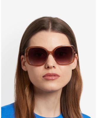 Wenona Square Sunglasses, 57mm