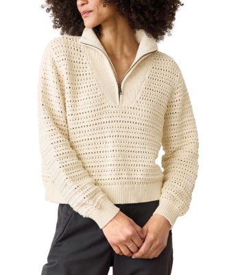 Montecito Quarter Zip Sweater