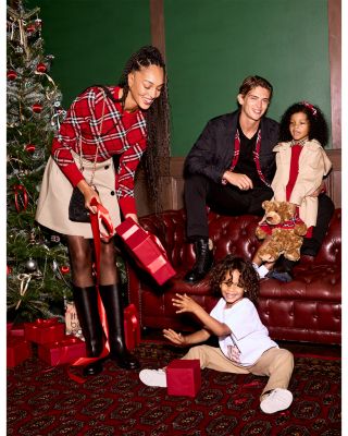 Unisex Check Bow Headband, Little Kid, Big Kid - Exclusive