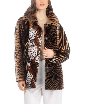 Shearling Jacket with Belt