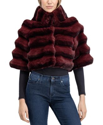 Faux Fur Chinchilla Bolero