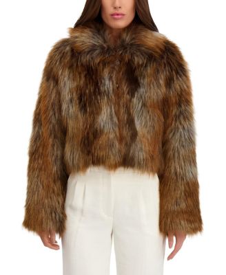 Faux Fur Red Fox Jacket