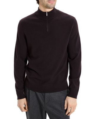 Hilles Cashmere Quarter Zip Sweater