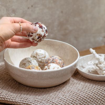 Perlemor Sand 12 Piece Dinnerware Set, Service for 4