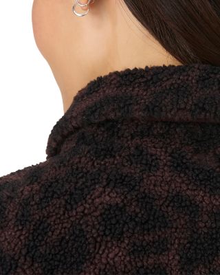 Plush Fleece Zip Jacket  