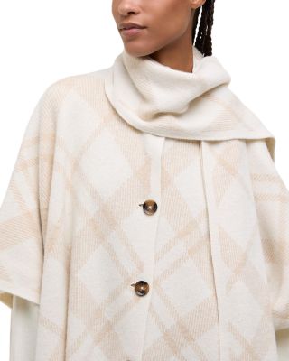 Vienna Wool Blend Cape Sweater