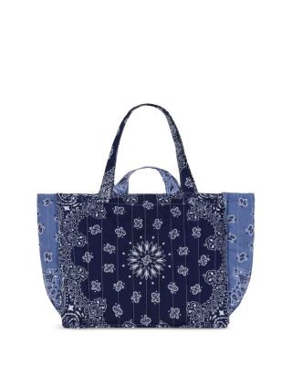 Maxi Cabas Bandana Tote