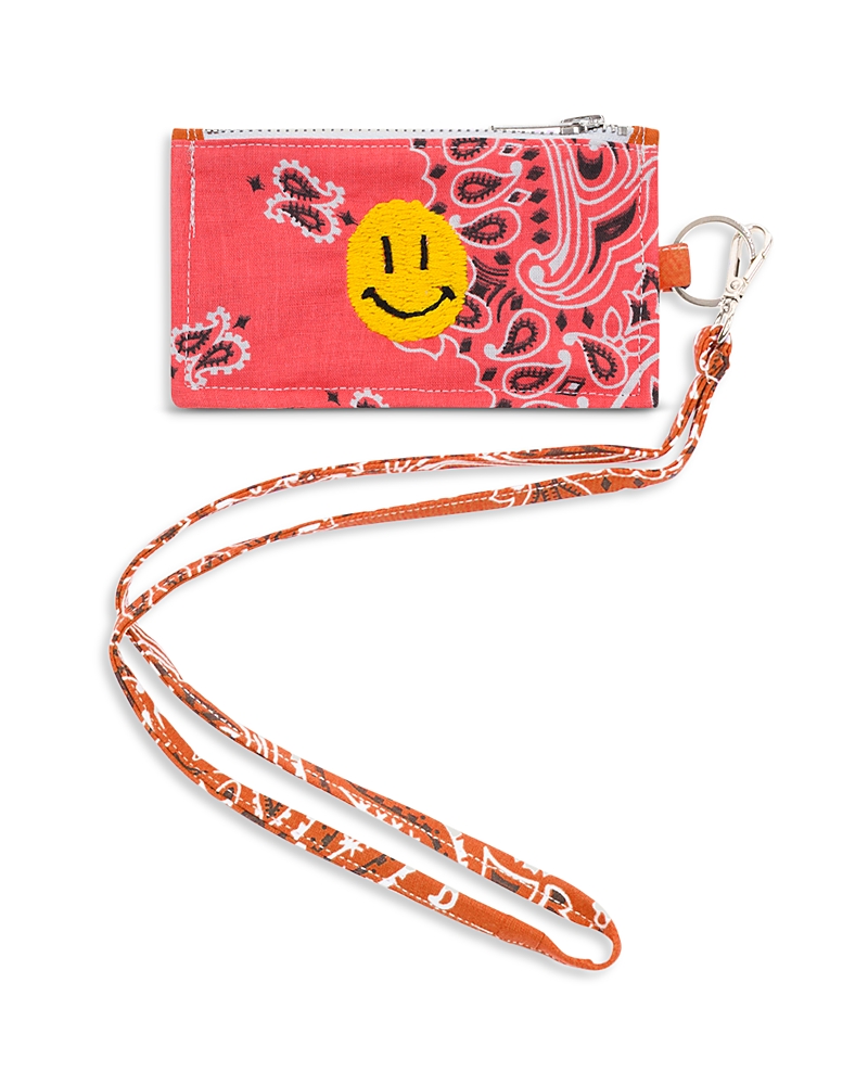 Call It By Your Name Bordeaux Bandana Card Holder