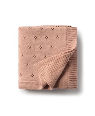  Flower Pink Baby Blanket