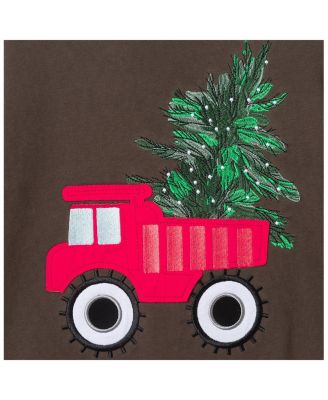 Boys' Truck AppliquÃ© Sweater & Twill Jogger Set - Little Kid, Big Kid