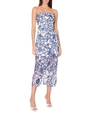 Kait Floral Garden Embroidery Dress