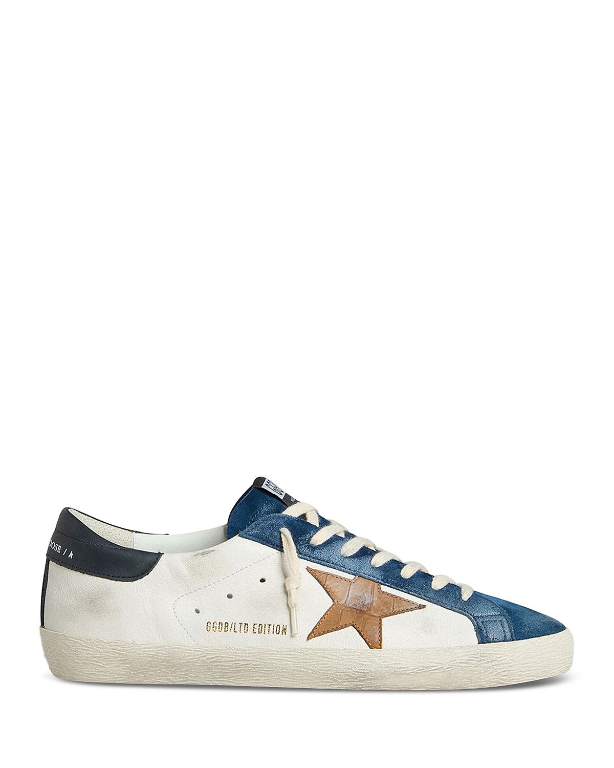 Golden Goose Men's Super Star Leather Low Top Sneakers