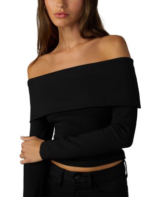 The Olive Off-the-Shoulder Top