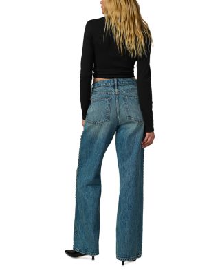 The Harlowe Studded Jeans in Mellow