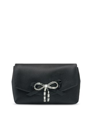 Soft Bow Satin Mini Bag