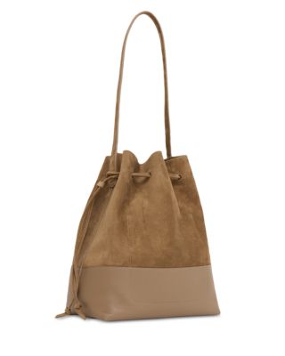 Drawstring Cabas Bucket Bag