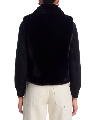 Faux Fur Cardigan - Exclusive