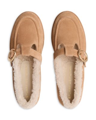 Women's Dakota Shearling Mary Jane Flats