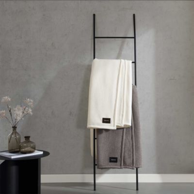 Chenille Jacquard Plush Blanket, Full/Queen