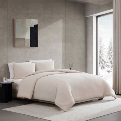 Solid Chenille 3 Piece Comforter Set, Queen