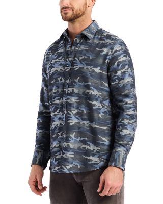Harrington Long Sleeve Woven Shirt