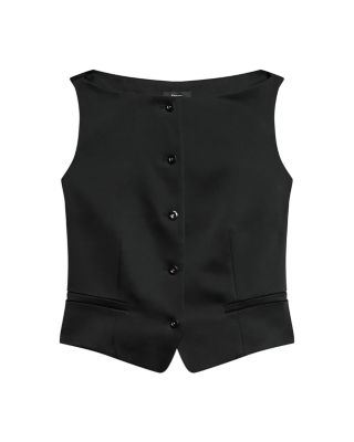 Boat Neck Vest