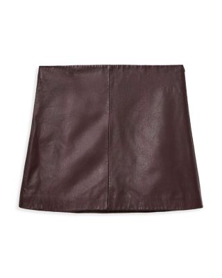 Renai Leather Skirt
