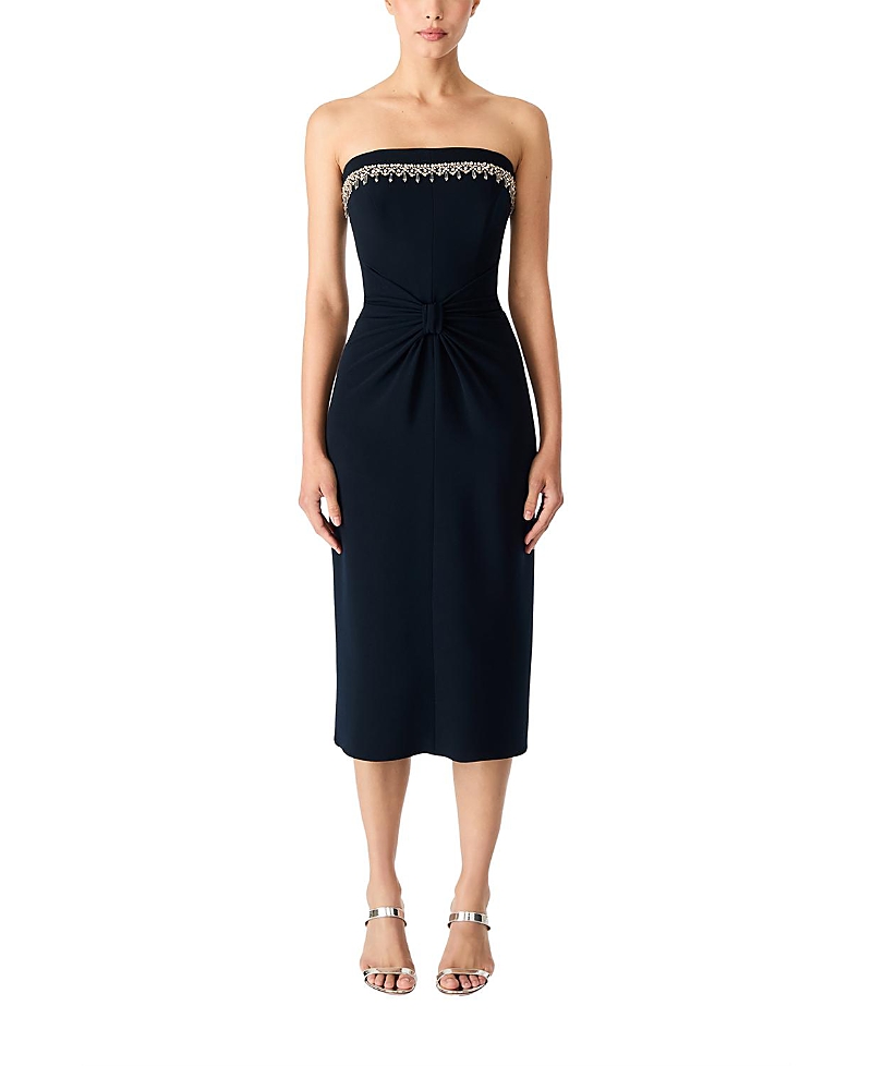 Jenny Packham Blaze Mini Dress In Black
