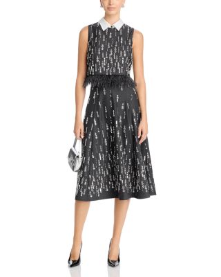 Selene Beaded Midi Skirt