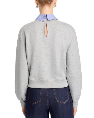 Lavina Embellished Collared Sweater