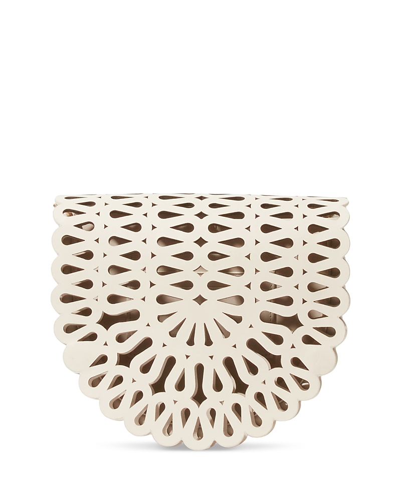 Simkhai McCall Laser Cut Leather Clutch · OS