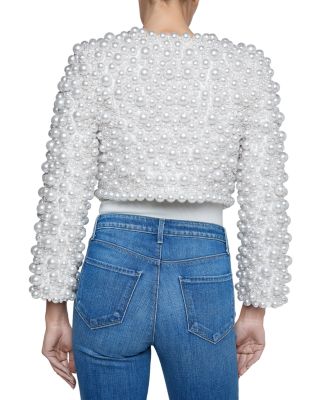 Belle Oversized Pearl Jacket