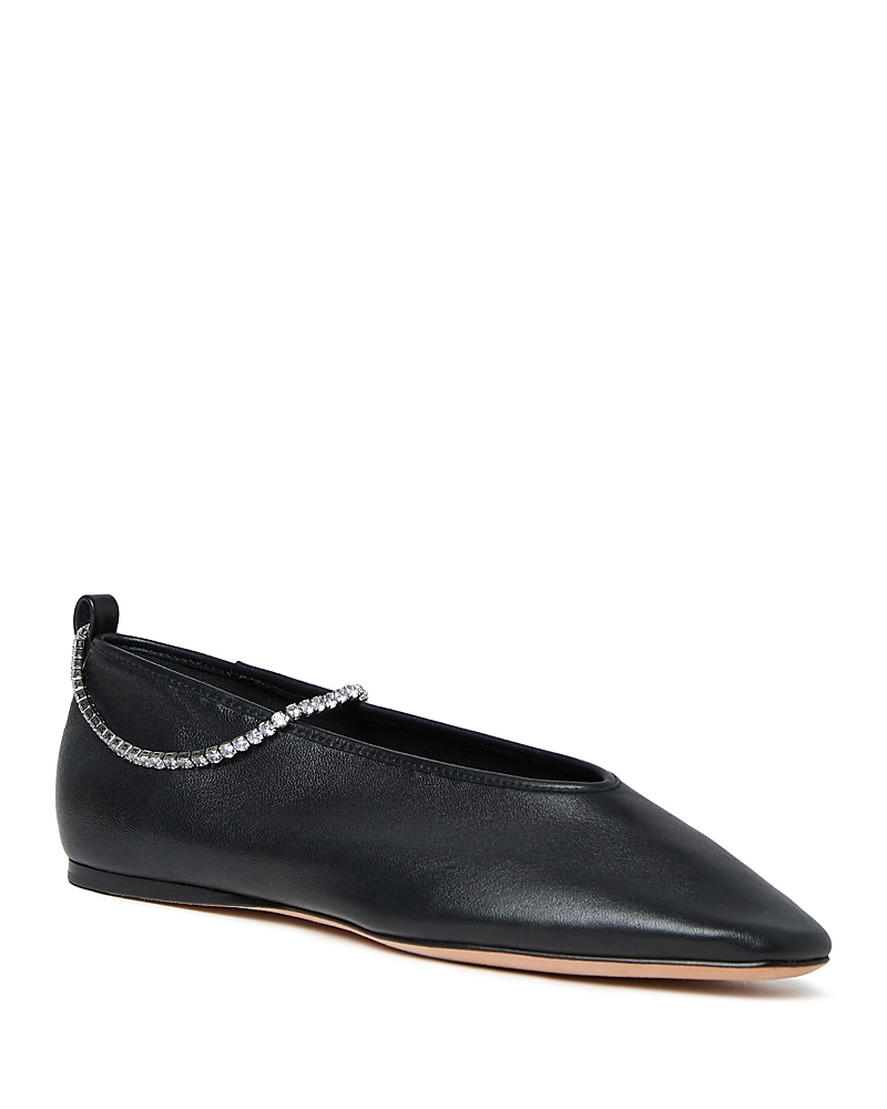 Loeffler Randall Women's Emery Embellished Ballet Flats