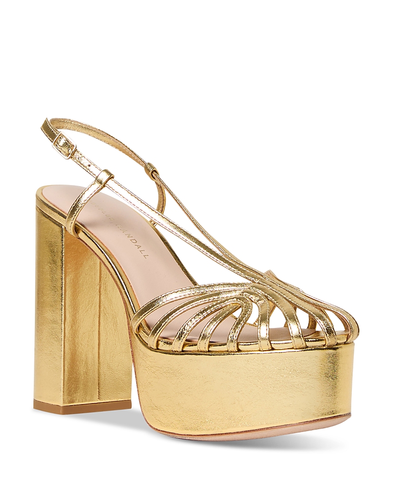 Loeffler Randall Women's Isabella Platform Sandals In Gold