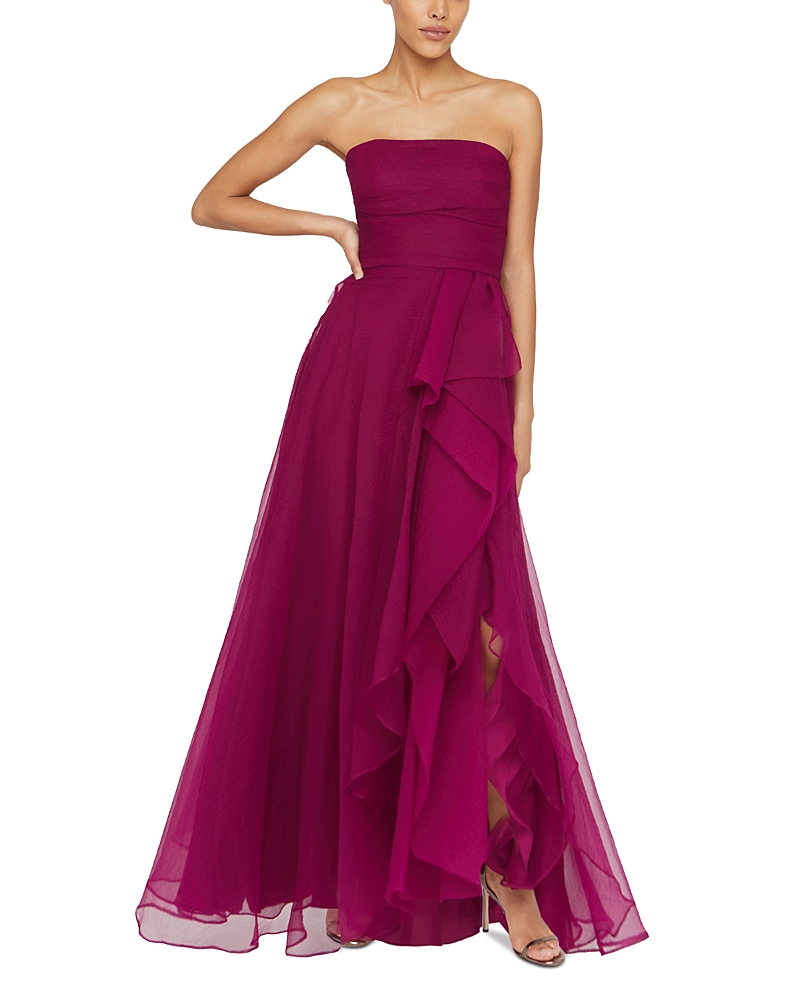 Theia Teresa Draped Gown